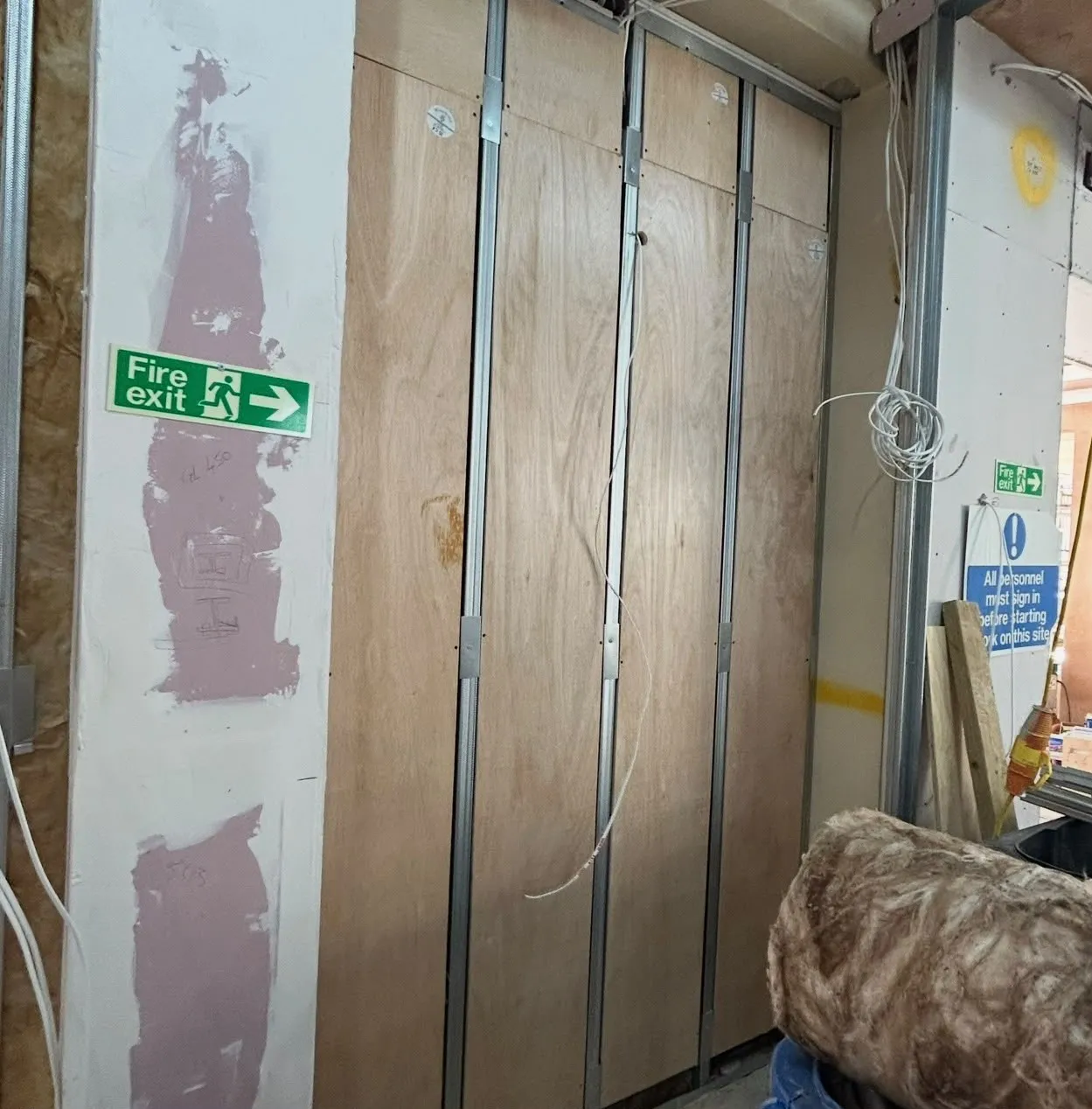 Fire Protection: D&D Dry Lining work